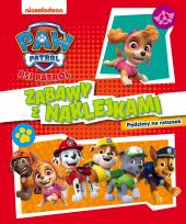 Okładka książki Psi Patrol. Zabawy z naklejkami Pędzimy na ratunek