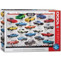 Opakowanie Puzzle 1000 American Muscle Car Evolution 6000-0682