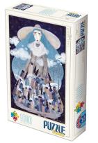 Opakowanie Puzzle 1000 Andrea Kurti, Cztery pory roku- Zima