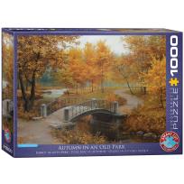 Opakowanie Puzzle 1000 Autumn in an Old Park 6000-0979