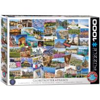 Opakowanie Puzzle 1000 Globetrotter France 6000-5466