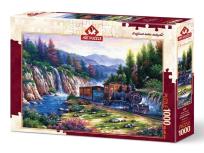 Opakowanie Puzzle 1000 Podróż pociągiem