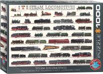 Opakowanie Puzzle 1000 Steam Locomotives 6000-0090