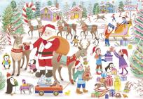 Opakowanie Puzzle 150 Drogi Mikołaju! G3