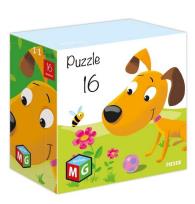 Opakowanie Puzzle 16 Piesek