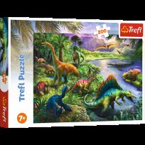 Opakowanie Puzzle 200 Drapieżne dinozaury 13281