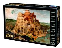 Opakowanie Puzzle 2000 Brueghel, Wieża Babel