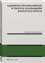 Okładka książki Sądownictwo polubowne w świetle standardów..