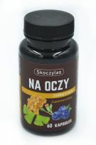 Zdjęcie produktu Skoczylas Na oczy aksamitka + luteina + zeaksantyna 60kaps