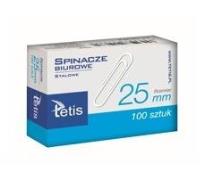 Opakowanie Spinacze biurowe 25mm 100szt. GS140-A