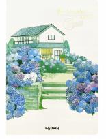 Opakowanie Szkicownik B5/100K Dom i hortensje