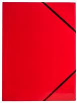 Opakowanie Teczka A4 kart. z gumką nar. czerw (6szt.) BT600-C