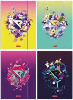 Opakowanie Teczka rysunkowa A4 z gumką Ekipa mix