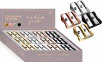 Opakowanie Temperówka metalowa Satin Gold (24szt)
