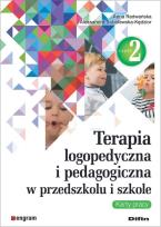 Okładka książki Terapia logopedyczna i pedagogiczna w przedszkolu i szkole Część 2 Karty pracy