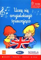 Okładka książki Uczę się angielskiego śpiewająco Książka nagrania scenariusze zajęć