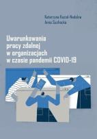 Okładka książki Uwarunkowania pracy zdalnej w organizacjach..