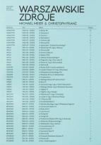 Okładka książki Warszawskie zdroje / Warsaw Water Stations