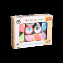 Opakowanie Zabawka drewniana Stworki kolorki 61520