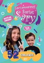 Okładka książki Zaczarowany Świat Sary. 52 challenge