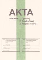Opakowanie Zeszyt A4 Akta sprawy cywilnej