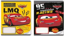 Opakowanie Zeszyt A5/16K linia potrójna Cars
