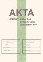 Opakowanie Zeszyt B5 Akta sprawy cywilnej