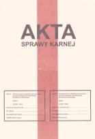 Opakowanie Zeszyt B5 Akta sprawy karnej