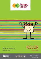 Opakowanie Blok techniczny A3/10K kolor 170g HAPPY COLOR