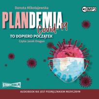 Okładka książki CD MP3 Plandemia Covid 19. To dopiero początek