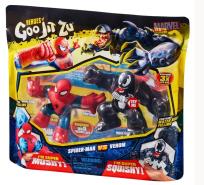 Opakowanie Goo Jit Zu - figurka Spiderman vs Venom dwupak