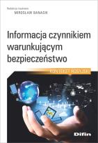 Okładka książki Informacja czynnikiem warunkującym bezpieczeństwo