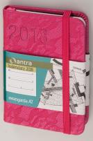 Opakowanie Kalendarz 2018 awangarda a7 różowy