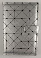 Opakowanie Kalendarz 2022 A5 dzienny z zapięciem origami srebrny