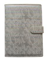 Opakowanie Kalendarz 2022 B5 dzienny z zapięciem glitter srebrny