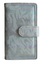 Opakowanie Kalendarz 2022 B6 dzienny z zapięciem glitter srebrny