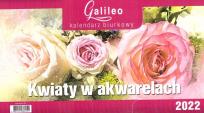 Opakowanie Kalendarz 2022 Biurkowy Galileo Kwiaty CRUX
