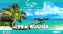 Opakowanie Kalendarz 2022 Biurkowy Galileo Wakacje CRUX