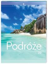 Opakowanie Kalendarz 2022 ścienny 31x23 Podróże