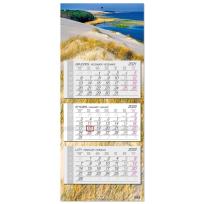 Opakowanie Kalendarz 2022 trójdzielny główka płaska Bałtyk