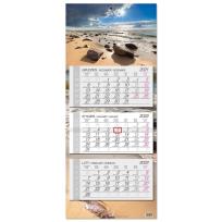 Opakowanie Kalendarz 2022 trójdzielny główka płaska Bałtyk