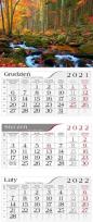 Opakowanie Kalendarz 2022 Trójdzielny Potok CRUX