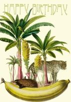 Opakowanie Karnet B6 z kopertą Urodziny Banan