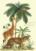 Opakowanie Karnet B6 z kopertą Urodziny Kokos