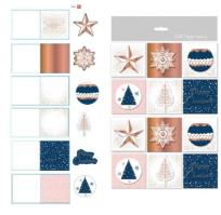 Opakowanie Karnety samoprzylepne do podpisywania prezentów / 12 szt.