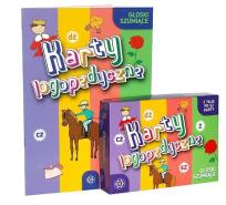 Okładka książki Karty logopedyczne - Głoski szukiące - komplet