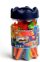 Opakowanie Klocki Małych Geniuszy - Słomki świecące 560 el