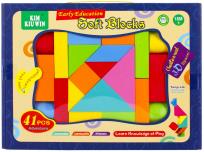 Opakowanie Klocki piankowe 41 elementów