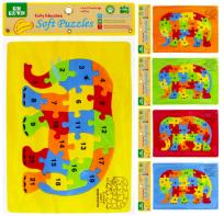 Opakowanie Klocki Piankowe Puzzle 1 szt. mix