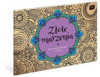 Opakowanie Kolorowanka A4 relaksacyjna Złote marzenia